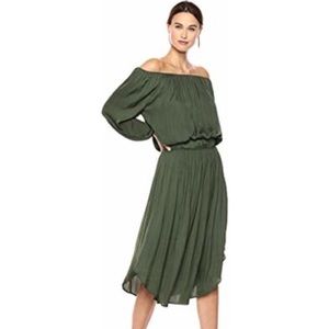 Halston scoop neck dress